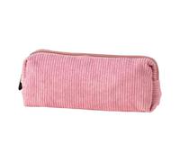 PEILINZE Bolsa de pana para bolígrafos, gran capacidad, bolsa de pana con cremallera, bolsa de papelería, bolsa de almacenamiento de maquillaje, bolsa de cosméticos