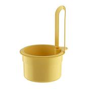 PEILINZE Canasta de drenaje para fregadero, colador ajustable para colgar fregadero, cesta de drenaje para filtro de residuos de cocina