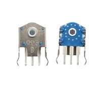 PEILINZE Codificadores giratorios de rueda plateada de 8 mm, 9 mm, 10 mm, 11 mm, sellado para mouse de PC, 76 millones de rejillas