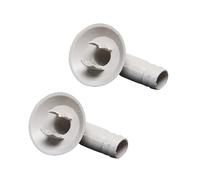 PEILINZE Conector de manguera de drenaje de aire acondicionado, 2 conectores de salida de drenaje de unidad externa, conector de manguera de drenaje de fácil instalación