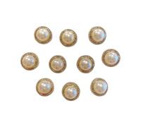 PEILINZE Elegante pin de perlas para ropa, cierres seguros con diseños de aleación suave, accesorio de moda