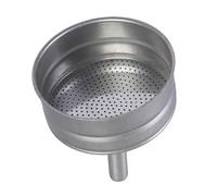 PEILINZE Embudo de café con capacidad para 6 tazas, embudo eficiente para preparar café para 6 tazas, construcción de acero inoxidable
