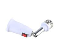 PEILINZE Extensión de casquillo E27 a E27 de 180 grados, adaptador de lámpara flexible para ventilador de bombilla LED y cámara