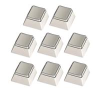 PEILINZE Juego de 8 teclas en blanco de altura original para teclados mecánicos con policarbonato duradero en color clásico