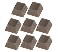 PEILINZE Juego de 8 teclas en blanco de altura original para teclados mecánicos con policarbonato duradero en color clásico