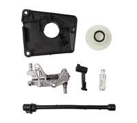 PEILINZE Kit de bomba de aceite de filtro profesional, pieza de repuesto para aceite para motosierra china 4500, 5800, 45 cc, 52 cc, 58 cc
