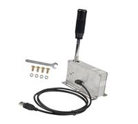 PEILINZE Mando de cambio secuencial de aleación de aluminio para PC Plug and Play, para la mayoría de volantes