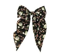 PEILINZE Pinza para el pelo, con estampado floral, pasador plano de Navidad, elegante, para racimos