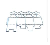 PEILINZE Plantilla de troqueles de caja de caramelos, pétalos de flores, caja de caramelos, troqueles de corte de metal, plantilla de grabado en relieve