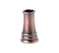 PEILINZE Portalápices, 5 unidades, de metal, vintage, redondo, para plumas, plumas, plumas, escuela, oficina, papelería, regalo para estudiantes