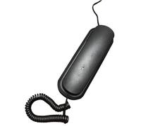 PEILINZE Teléfonos fijos con cable, teléfono fijo para montaje en pared, remarcación del último número, pausa el teléfono doméstico para oficina, hotel, hogar