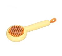 Peinado de Gato Peinador, Cepillo para Mascotas de Autocuidado un que la Piel Depilación Se Resuelve la Piel Resistente a Resistencia para el Salón Mascotas (YELLOW)