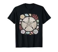 Peinadora De Playa Sand Dollar Coleccionista Conchas Camiseta