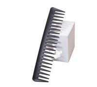Peine 1/4 Peine Desenredante De Dientes Anchos For Cabello Rizado, Húmedo Y Seco, Sin Mango, Ideal For Pelucas Naturales(Color02)