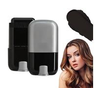 Peine 2 en 1 para teñir el cabello | Resistente al agua y al sudor, cubre las raíces de las canas, fórmula segura para retocar la línea del cabello, ideal para hombres y mujeres