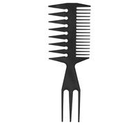 Peine 2 En Para Hombres, Peine Multifuncional Profesional y Doméstico, Ideal para Texturizar y Estilizar Cabello, Compacto y Portátil, 21x6.5 cm