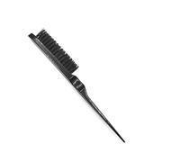 Peine 3Pcs Pro Salon Hair Brushes Comb Slim Line Teasing Back Combing Brush Styling Tools DIY Kit(Black)