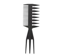 Peine 4pcs Three In One Wide Tooth Exfoliating Comb, Men's Hair Styling Tool，Special For Real Wigs