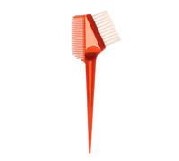 Peine 5pcs Hair Coloring Brush Double-sided Dye Applicator Professional Hairdressing Comb Salon Barber Accessories(Red)