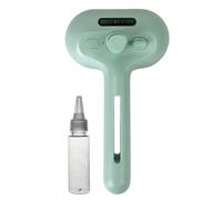 Peine a vapor para animales domésticos con función spray | Cepillo autolimpiante recargable de 35 ml | Para aseo delicado en casa o de viaje