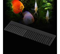 Peine Acrílico para Desbordamiento de Acuario, Hermoso Diseño Duradero para Evitar Que Peces y Grava Entren en la Cámara de Desbordamiento, 17,5 Cm