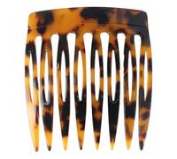 Peine acrílico para el cabello - Peines para pinzas para el cabello, peine simple con estampado de leopardo retro, peine de horquilla de acrílico vintage | Herramienta de peinado, horquilla