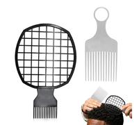 Peine afro para hombre | Herramienta desenredante para rastas y peinados, peine Twist cabello afro - para salón de peluquería salón de belleza casa apartamento universidad dormitorio viaje va a