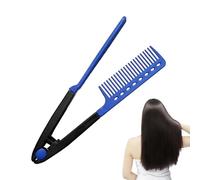 Peine alisador de cabello | Cepillo de salón de peluquería recto | en forma de V para alisar el cabello suministros de ironing para el hogar Commuting Dating Holiday Road Trip Travel
