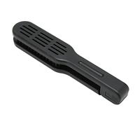 Peine alisador de cabello Cerdas de nailon antiestáticas de grado profesional Cepillo de doble cara para alisar y alisar estilos de cabello Mango ergonómico Material ABS