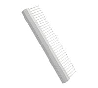 Peine Alisador de Cabello Compacto Abs Blanco para Mujeres Peinando | Desenredante, Masaje del Cuero Cabelludo, Portátil, Uso Beauty Routine