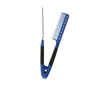 Peine alisador de cabello con forma de V para mujer, de uso rápido, en forma de V