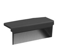 Peine alisador de cabello - Herramienta de peine para peinar agarre, peines de fijación de plancha plana | Peines de pelo antiquemaduras, cepillado resistente al calor, accesorio de peinado para