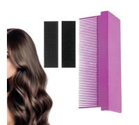 Peine alisador de pelo, accesorio alisador de pelo, peine alisador resistente al calor, cepillo extraíble resistente al calor para resultados profesionales y sedosos