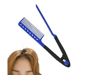 Peine Alisador De Pelo - Cepillo De Pelo De Salón En Forma De V | Cepillo Plano Peinado Deel Hierro, Diseñando El Peine De Sección Para Las Fechas Salientes Del Hotel De Las Vacaciones Del Viaje