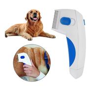 Peine Antipulgas Eléctrico Antigarrapatas Gato Perro Seguro Mata Pulgas Pet Supply