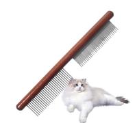 Peine antipulgas para perros, peine para el cuero cabelludo para eliminar la caspa, práctico peine antipulgas para perros, peine antipulgas para gatitos | Eliminador de caspa de dientes finos, peine
