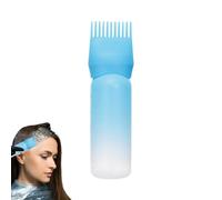 Peine aplicador de - cabello reutilizable 6oz graduado champú aplicador para tratamiento capilar, de precisión y coloración, salón y botella de cuidado del cabello doméstico
