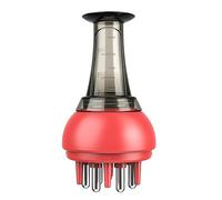 Peine aplicador de cuero cabelludo | Peine de aceite antifugas Rollerball Hair Oiling Applicator - Masajeador de cuero cabelludo portátil Cuidado del cabello para el crecimiento del cabello Vllold