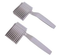 Peine Barber Hair Comb Fading Styling Comb Flat Top Hair Cutting Fade Comb For Men Hairdresser Fade Brush Salon Accessories(04 2Pcs)
