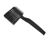 Peine Barber Hair Comb Fading Styling Comb Flat Top Hair Cutting Fade Comb For Men Hairdresser Fade Brush Salon Accessories(Black)