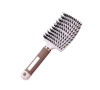 Peine Cepillo de pelo Scalp Massage Peine Cepillo for el cabello Brujas y Nylon Mujeres Húmedo Detangle Rizado Cepillo de Pelo for Salon Peluquería Estilo Herramientas Peine Alisador De Cabello(Type A