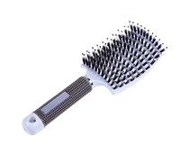 Peine Cepillo for el cabello Combínreo húmedo Cepillo for el cabello Profesional Cepillo for el cabello Combustible for el cabello Herramientas for peluquería Peine Para el Cabello(White with hair)