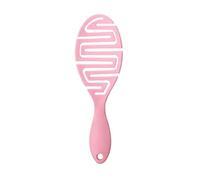 Peine cepillo for el cabello seco y húmedo, cepillo de pelo profesional for peluquero, herramientas de estilismo, cepillo de pelo for masaje del cuero cabelludo antienredados, peine mágico(Pink)