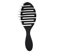 Peine cepillo for el cabello seco y húmedo, cepillo de pelo profesional for peluquero, herramientas de estilismo, cepillo de pelo for masaje del cuero cabelludo antienredados, peine mágico(Black)