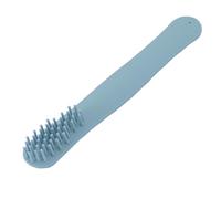 Peine con Correa de Silicona, Peine Compacto para el Cabello de Silicona para Desenredar en Salón para Niñas y Mujeres (BLUE)