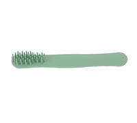 Peine con Correa de Silicona, Peine Compacto para el Cabello de Silicona para Desenredar en Salón para Niñas y Mujeres (GREEN)