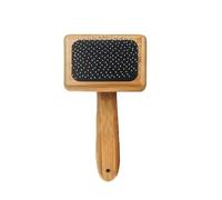 Peine con mango Natural, cepillo de pelo de acero inoxidable for perros, gatos, mascotas, accesorios, herramientas, peines de punto abierto for cachorros, duradero y denso Cepillo Perro(S)