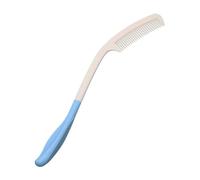 Peine con un conjunto de algodón de mango largo con un asa larga, peine multifuncional con un mango largo | Peine de cabello con un mango simple, elegante y hermoso cepillo de depilación con un