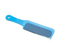 Peine cortapelos for peluquería, 3 unidades, parte superior plana antiestática for corte de peluquería, herramientas profesionales de belleza for salón(Blue)