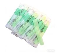 Peine corto de 135 mm de longitud, 6,7 g para mascotas, perros, gatos, hoteles, salones de belleza, actividades al aire libre, viajes, hospital, prisión (10, verde)